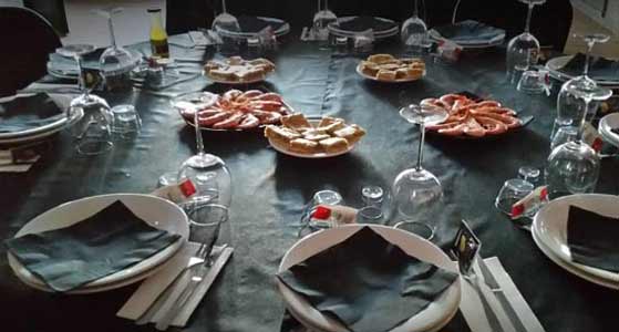 Restaurante para despedida de soltera en Sanxenxo