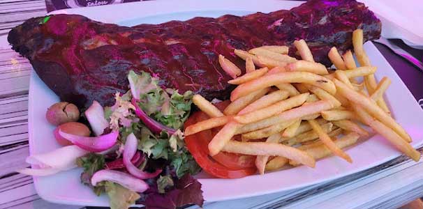 Cena con striper o boy salou